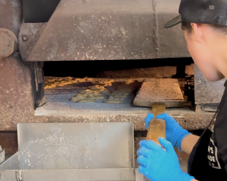 Stone hearth baking